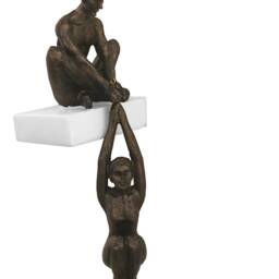 Faith From Emotive Collection X1 Figurine Wall Statues Artistic Hanging Figures Modern Decor House Warming Gift Art - thumbnail 3