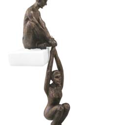 Faith From Emotive Collection X1 Figurine Wall Statues Artistic Hanging Figures Modern Decor House Warming Gift Art - thumbnail 2