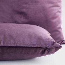 Sale Luxury Dark Purple Velvet Throw Pillows Pillow Cover Decorative Cushion Boho - thumbnail 3