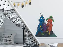 The Smeds & The Smoos Wall Sticker, Janet, Bill Baby Decal, Gruffalo Friends Sticker - thumbnail 1