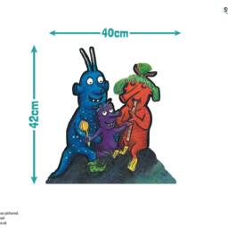 The Smeds & The Smoos Wall Sticker, Janet, Bill Baby Decal, Gruffalo Friends Sticker - thumbnail 3