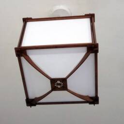 Japanese Style Lampshade, Medium Box, Plain Screens - thumbnail 3