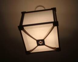Japanese Style Lampshade, Medium Box, Plain Screens