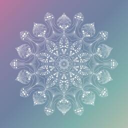 Mandala Duvet Cover, Mandala Bedding, Queen Cover, King Cover, White Mandala Duvet, Bohemian Bedding, Green Duvet, Blue Duvet.gift - thumbnail 3