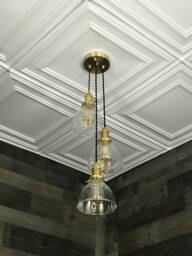 Arenado 3 Light 6 Inch Clear Shade Hanging Pendant