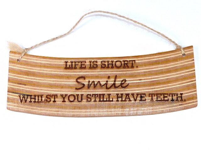 Recycled Skateboards, Cool Gifts, Wall Signs, Wood Signs Sayings, Skateboard Art, Personalised, Unique Home Decor, Sign Quote - image 1