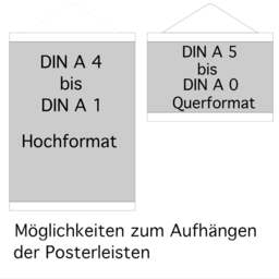 Poster Rail Din A 4 - 21 cm Birch - Din 0, 1, 2, 3, A4, A5, A6 Magnetic Gift With Magnets Wooden Frame Picture - thumbnail 4