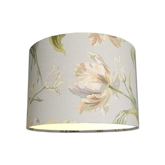 Lampshades in Laura Ashley Gosford Sage Fabric Handmade Free Delivery - image 1
