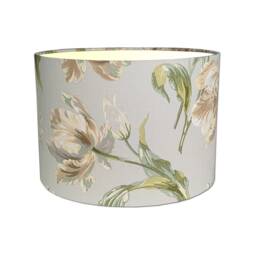Lampshades in Laura Ashley Gosford Sage Fabric Handmade Free Delivery - thumbnail 2
