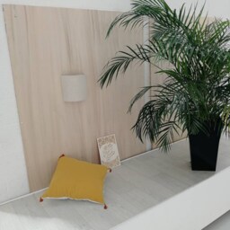 Transparent Half-Moon Wall Light in White/Off-White/Ecru Beige - thumbnail 3