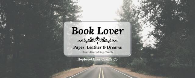 Booklover Soy Candle - image 1