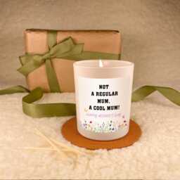 Funny Mother's Day Soy Candle For Mum - Not A Regular A Cool Floral Gift Scented - thumbnail 1