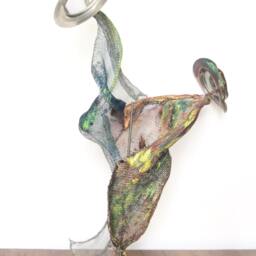 Romantic Dance/Interior Design Art Love in Color Modern Wedding Anniversary Valentine Gift Ooak - thumbnail 4