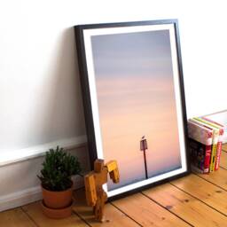 Sunrise Seagull - A4 Bridlington Print, Bridlington, Ocean, Wildlife Prints, Beach, Beach Wall Art, Seascape, Seagull, Bird - thumbnail 3