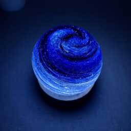 Custom Swirl Galaxy Night Light, Personalised Cosmic Lamp, Dreamy Bedroom Decor Gift For Her, Minimalist Space Decor, Planet Bedside Lamp