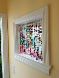 Bead Curtain Made Using Premium Glass, Gemstone & Other High Quality Beads. True Boho Style Refined Luxury Decor Windows Or Doors 20 - thumbnail 1