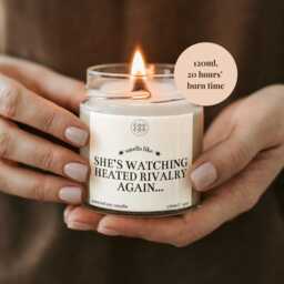 Watching Heated Rivalry Candle, Smells Like Shane, Ilya, Valentines Gift For Him Or Her - thumbnail 3