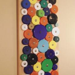 Bottle Cap Wall Hanging - thumbnail 2