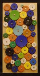 Bottle Cap Wall Hanging - thumbnail 1