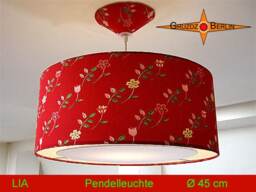 Hanging Lamp Red Lia ??45 cm Pendant With Diffuser Light Edge - thumbnail 1