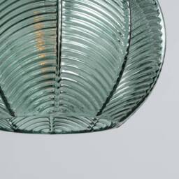 Cris - Mint Green Glass Pendant Lamp Modern Scandinavian Vintage Lighting Fixture Hanging Light Fixture - thumbnail 3