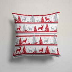 Festive Christmas Cushion Covers/Deer Case/Xmas Gift/Christmas Decor, Xmas Pillow/Christmas Gift - thumbnail 3