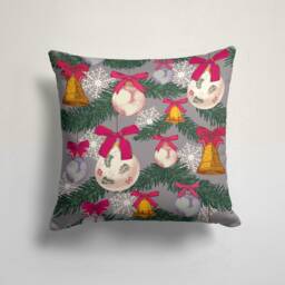 Festive Christmas Cushion Covers/Deer Case/Xmas Gift/Christmas Decor, Xmas Pillow/Christmas Gift - thumbnail 2