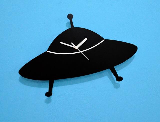 Ufo Silhouette - Wall Clock - image 1