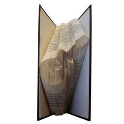 Guitar Folded Book Art - Music Teacher Gift, Sculpture - thumbnail 2