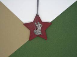 Ballroom Dancer Christmas Decoration - Ornament Waltzing Tree Hanging - thumbnail 1