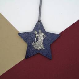 Ballroom Dancer Christmas Decoration - Ornament Waltzing Tree Hanging - thumbnail 3