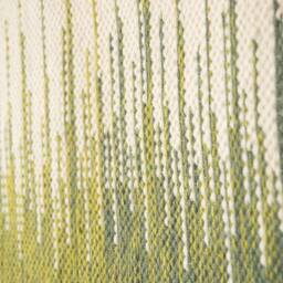 Green Ombre Wool Tapestry - Large Woven Wall Hanging Minimalist Boho Decor Handwoven Art Vero - thumbnail 2