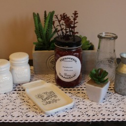 Farmhouse Candle Mason Jar Cinnamon 16 Oz Shekinah Candles - thumbnail 2
