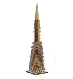 Transamerica Pyramid Lasercut Model Kit