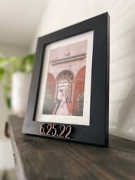 Personalized Date Picture Frame - thumbnail 1