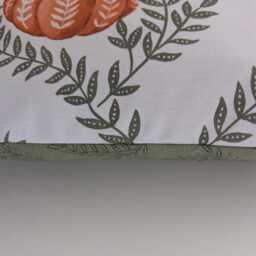 Cushion Cover Autumn Pumpkin Leaf Halloween Print 16 - thumbnail 3