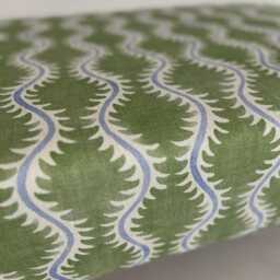 Coffee Table Footstool in Linwood Helter Skelter Borneo - thumbnail 3