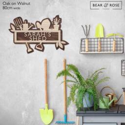 Personalised Wooden Shed Sign Wall Or Door Decor - thumbnail 2