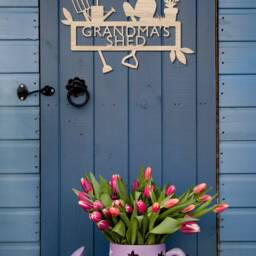 Personalised Wooden Shed Sign Wall Or Door Decor - thumbnail 3