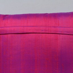 Fuchsia & Purple Dupioni Pure Silk Cushion Cover/Sham 12x12, 12x16, 12x20, 14x20, 14x24, 16x16, 18x18, 20x20, 22x22, 24x24 & 26x26 - D109 - thumbnail 2