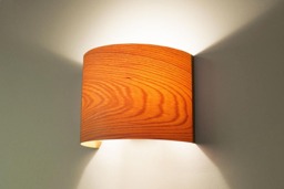 Wood Wall Sconce For Hallway Home-Decor - Veneer Light Unique Bedside Lamp Modern Foyer Lighting Best Summer Style Decor Arc
