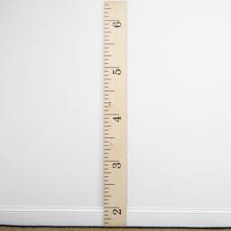 Simple Wood Ruler Growth Chart/Height Nursery Baby Shower Gift Scandinavian Kids Room Decor Modern Natural - thumbnail 3