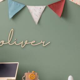 Personalised Handwriting Name Sign Wall Art Script Font Nursery Decor Bedroom Kids Room - Tyche - thumbnail 3
