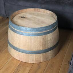 Wine Barrel Coffee Table Natural - thumbnail 2