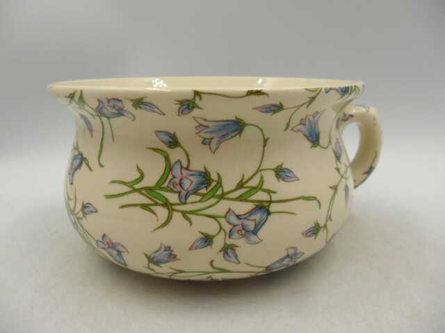 Small Chamber Pot in Harebell Design By Heron Cross Pottery - image 1