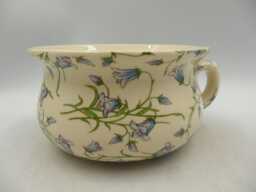 Small Chamber Pot in Harebell Design By Heron Cross Pottery - thumbnail 1
