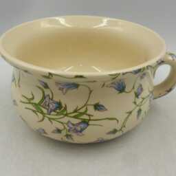 Small Chamber Pot in Harebell Design By Heron Cross Pottery - thumbnail 2
