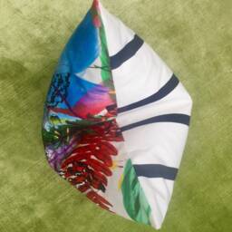 Decorative Pillow in Lacroix - Cristian Caribe Perroquet, 22 Inch - thumbnail 2