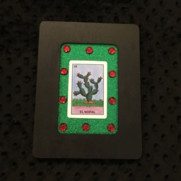 La Loteria El Nopal Wooden Picture Frame - thumbnail 1