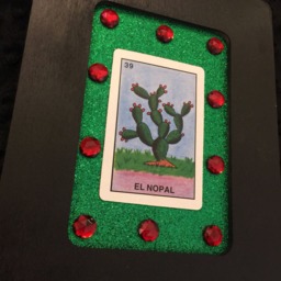 La Loteria El Nopal Wooden Picture Frame - thumbnail 3